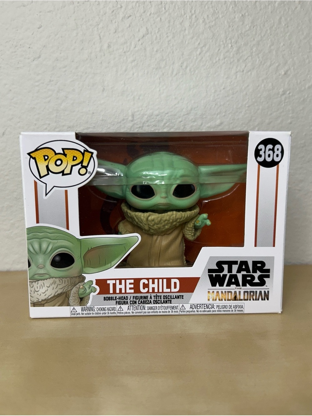 Funko POP! Star Wars The Child Green and Tan Vinyl Figure #368